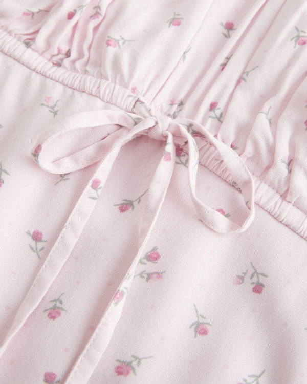 On/Off-the-Shoulder Scoop Babydoll Top