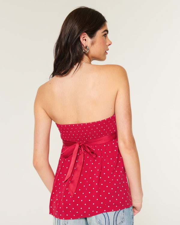 Easy Strapless Babydoll Top