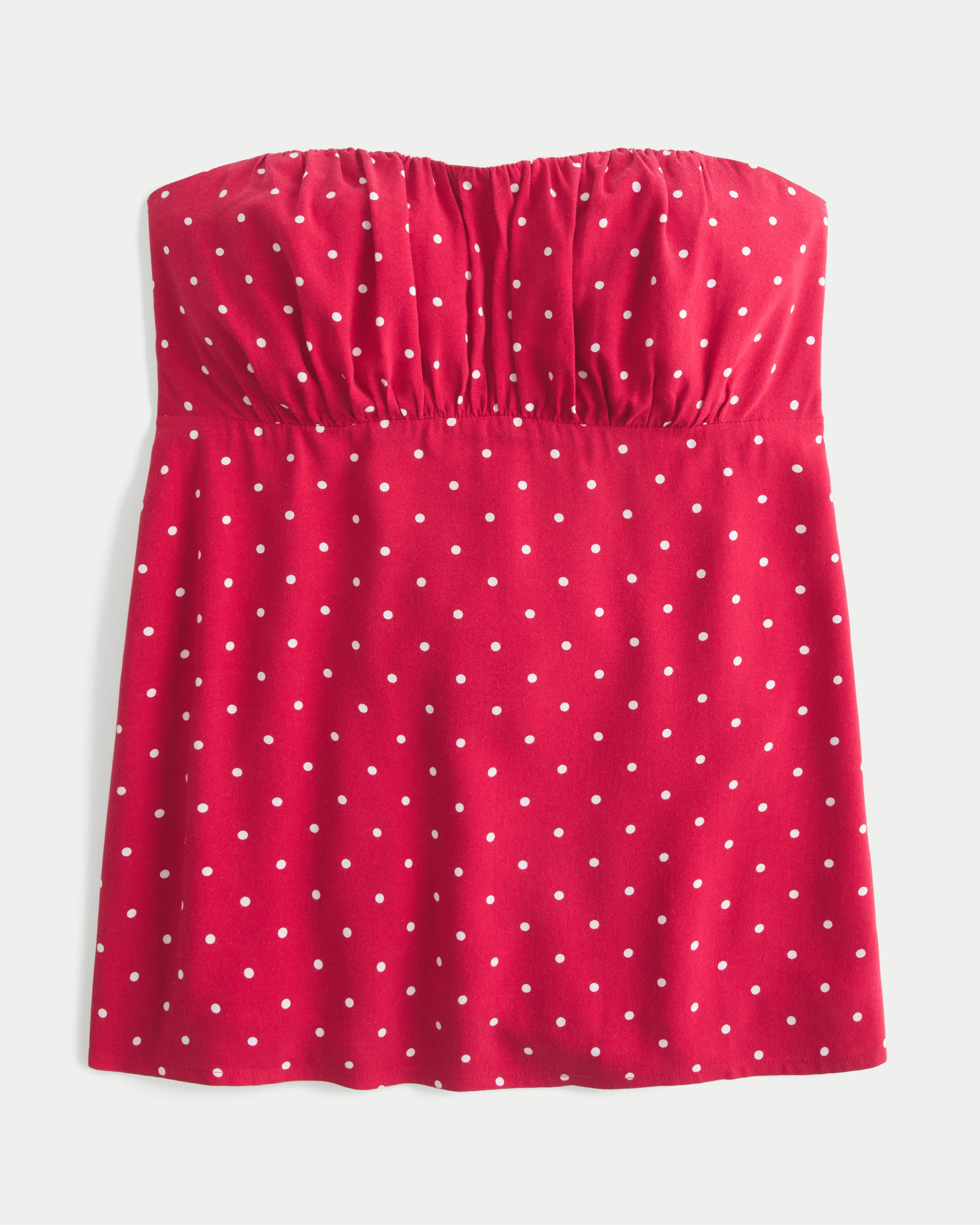 Easy Strapless Babydoll Top