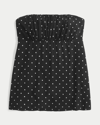Women's Easy Strapless Babydoll Top | Women's Tops | HollisterCo.ca