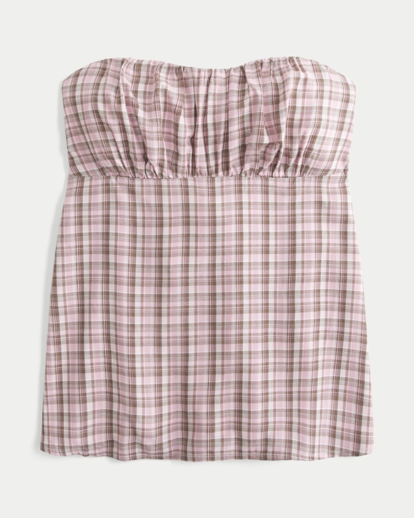 Easy Strapless Babydoll Top