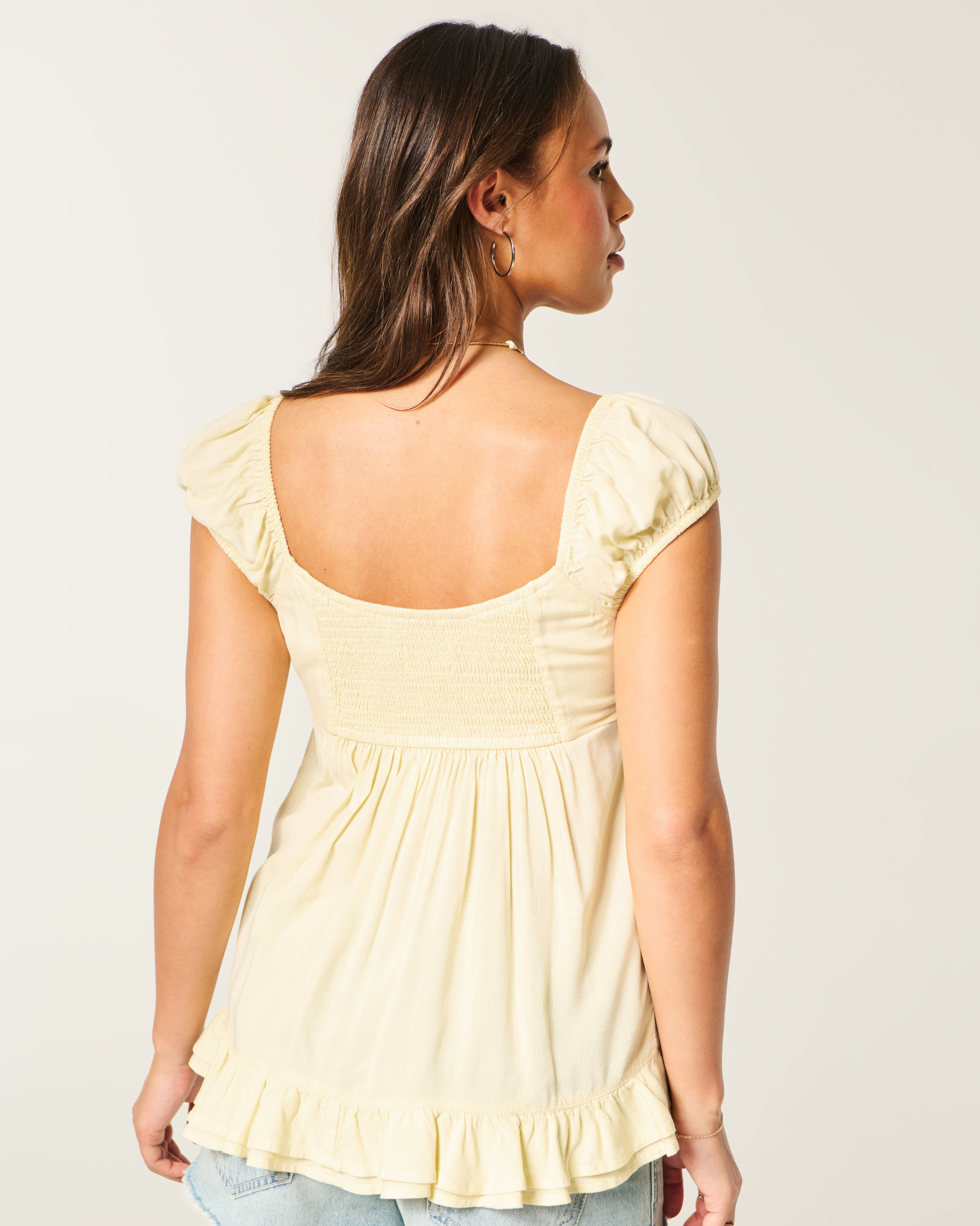 Easy Wrap Icon Babydoll Top