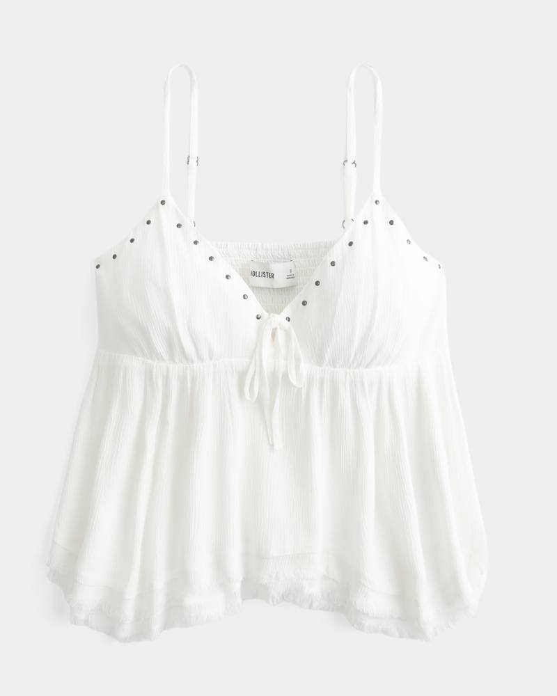 Women's Easy Shine Ruffle Babydoll Top | Women's Current Rotation