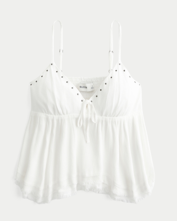 Women's Easy Shine Ruffle Babydoll Top | Women's Current Rotation