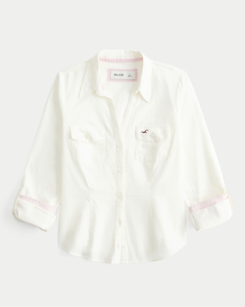 Hollister Easy Button Front Icon Shirt