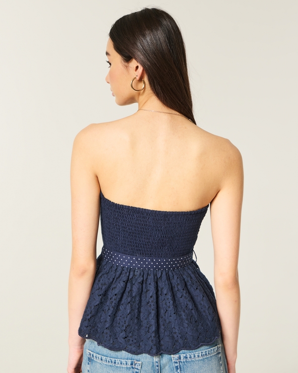 Women's All-Over Lace 2-in-1 Top | Women's Clearance | HollisterCo.ca