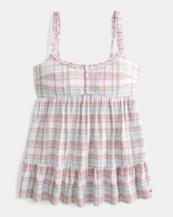 Women's Longline Ruffle Icon Tunic Babydoll Top | Women's New Arrivals ...