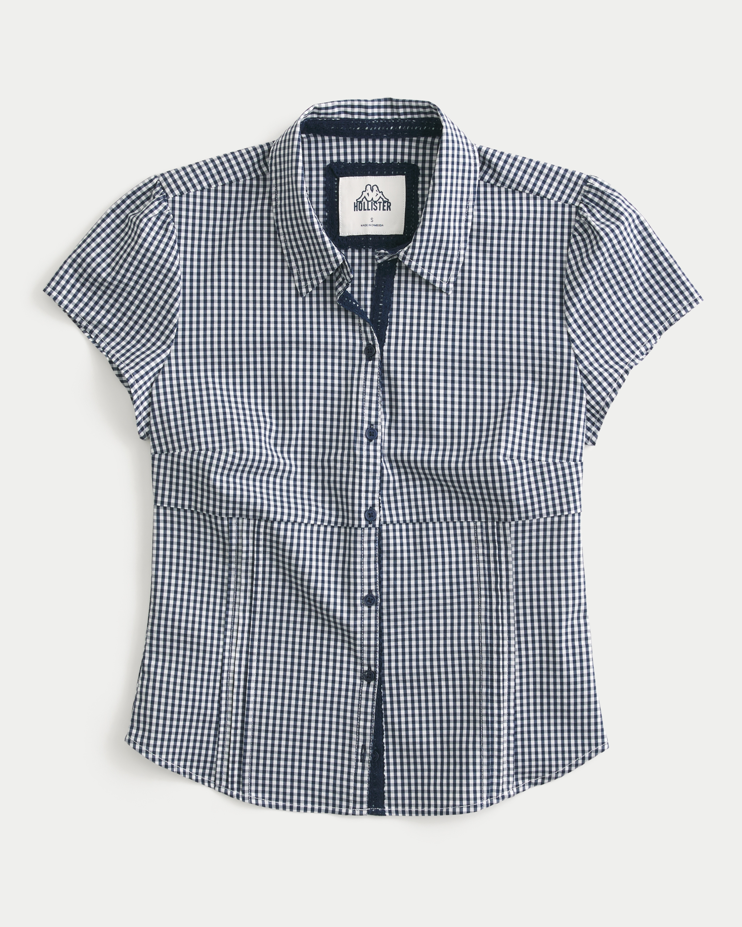 Hollister + Kappa Ciara Short-Sleeve Shirt