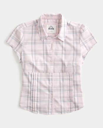 Women's Hollister + Kappa Short-Sleeve Shirt | Women's Tops | HollisterCo.com