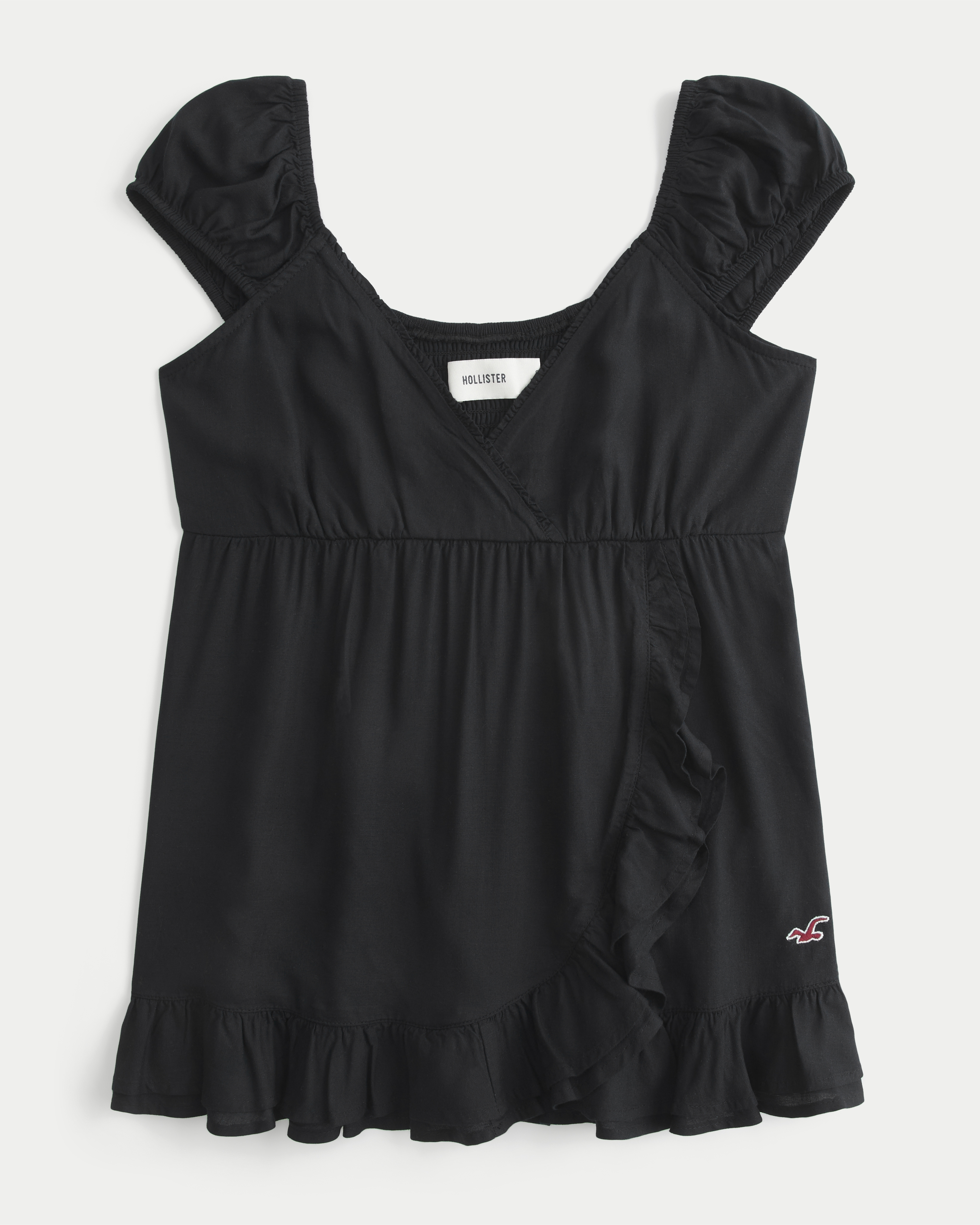 Easy Wrap Icon Babydoll Top