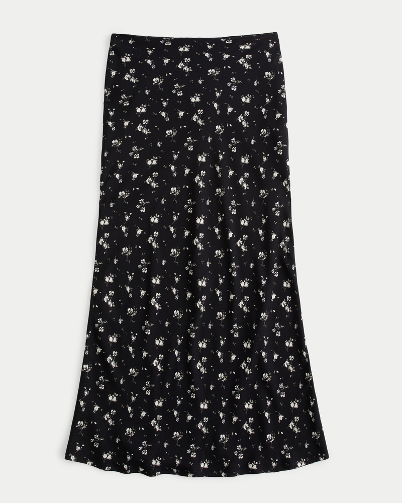 Women s Crepe Maxi Skirt Women s Sale HollisterCo