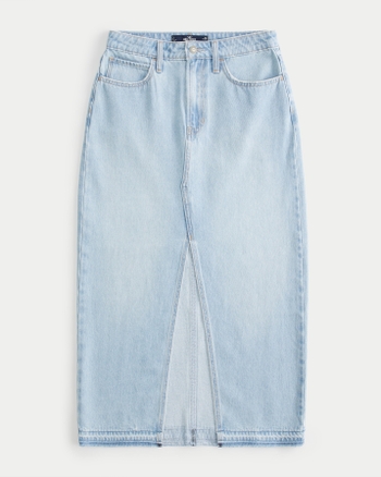 Hollister denim skirt 2025