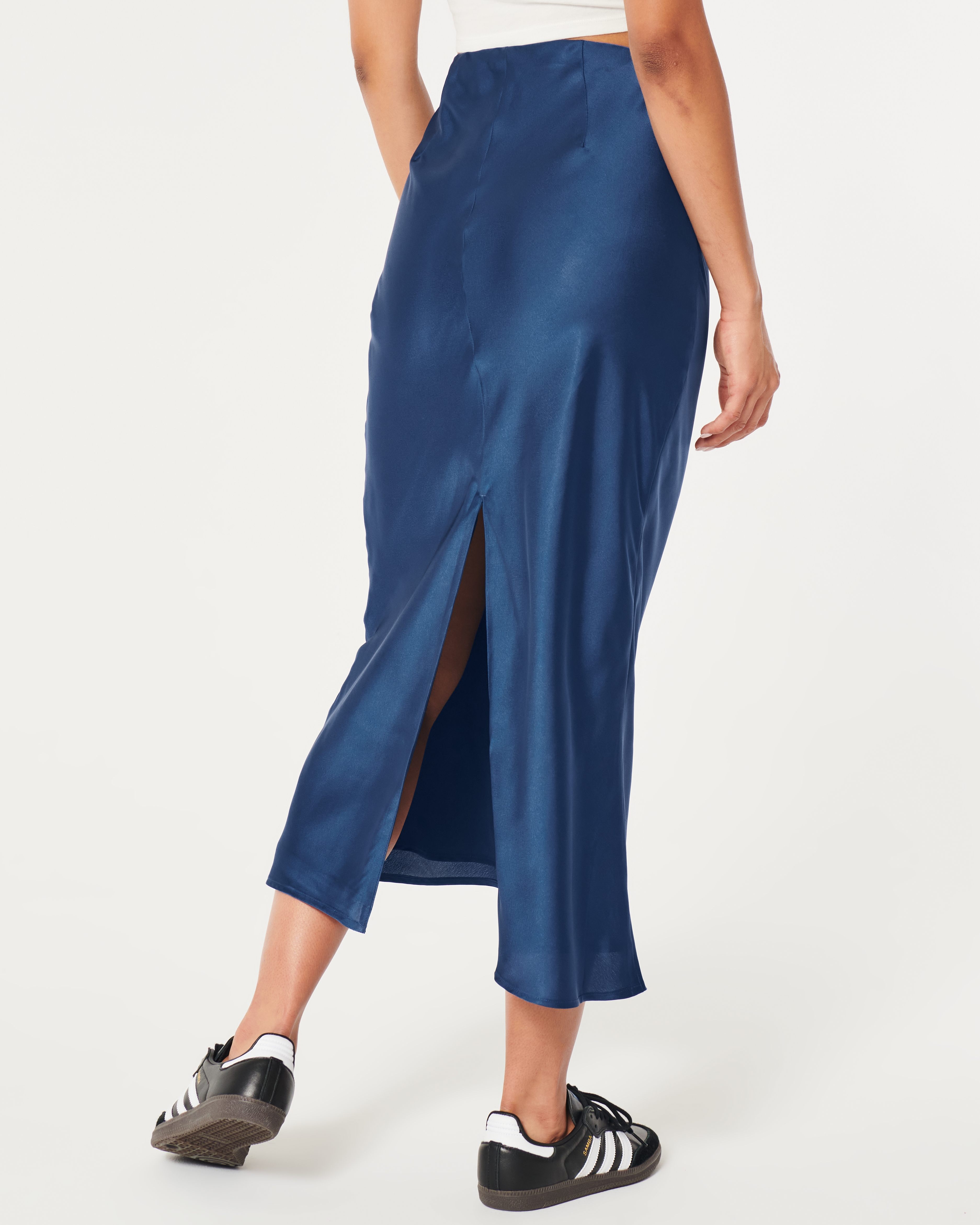 Satin on sale skirt hollister