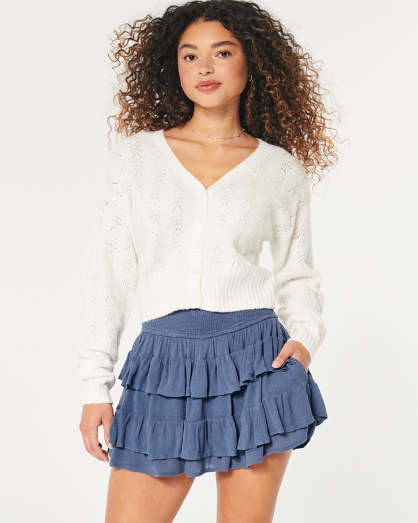 Hollister black outlet mini skirt