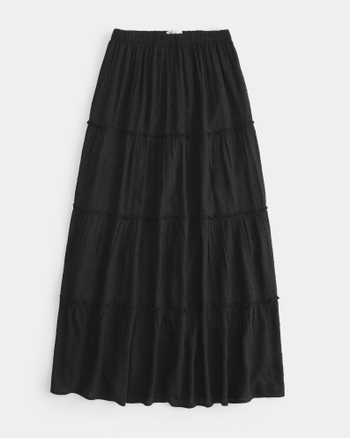 Women s Tiered Maxi Skirt Women s Sale HollisterCo