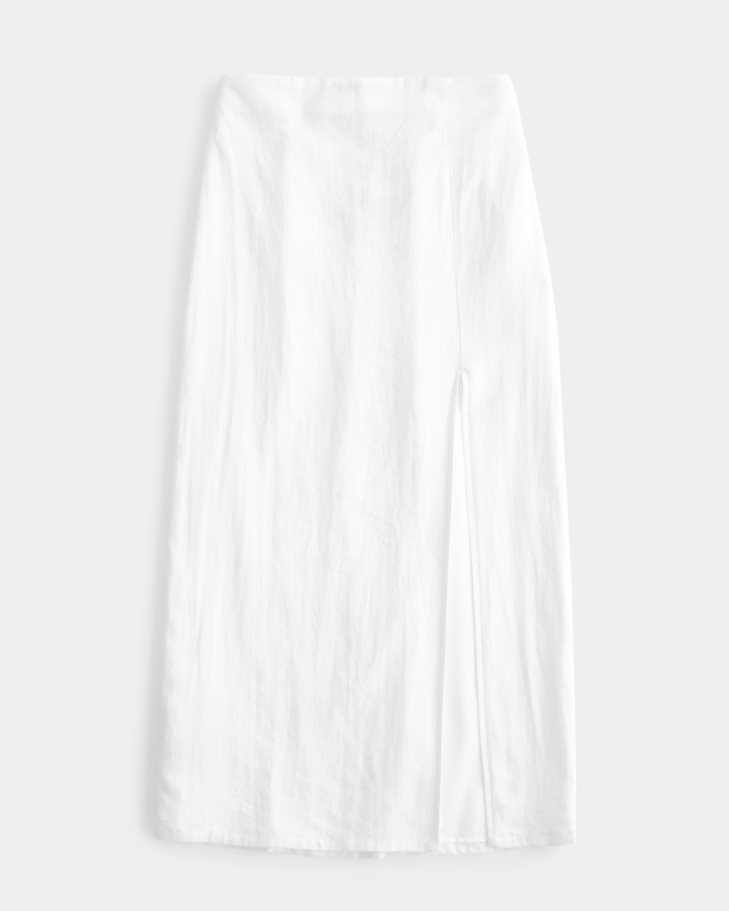 Women's LinenBlend Maxi Skirt Women's Sale