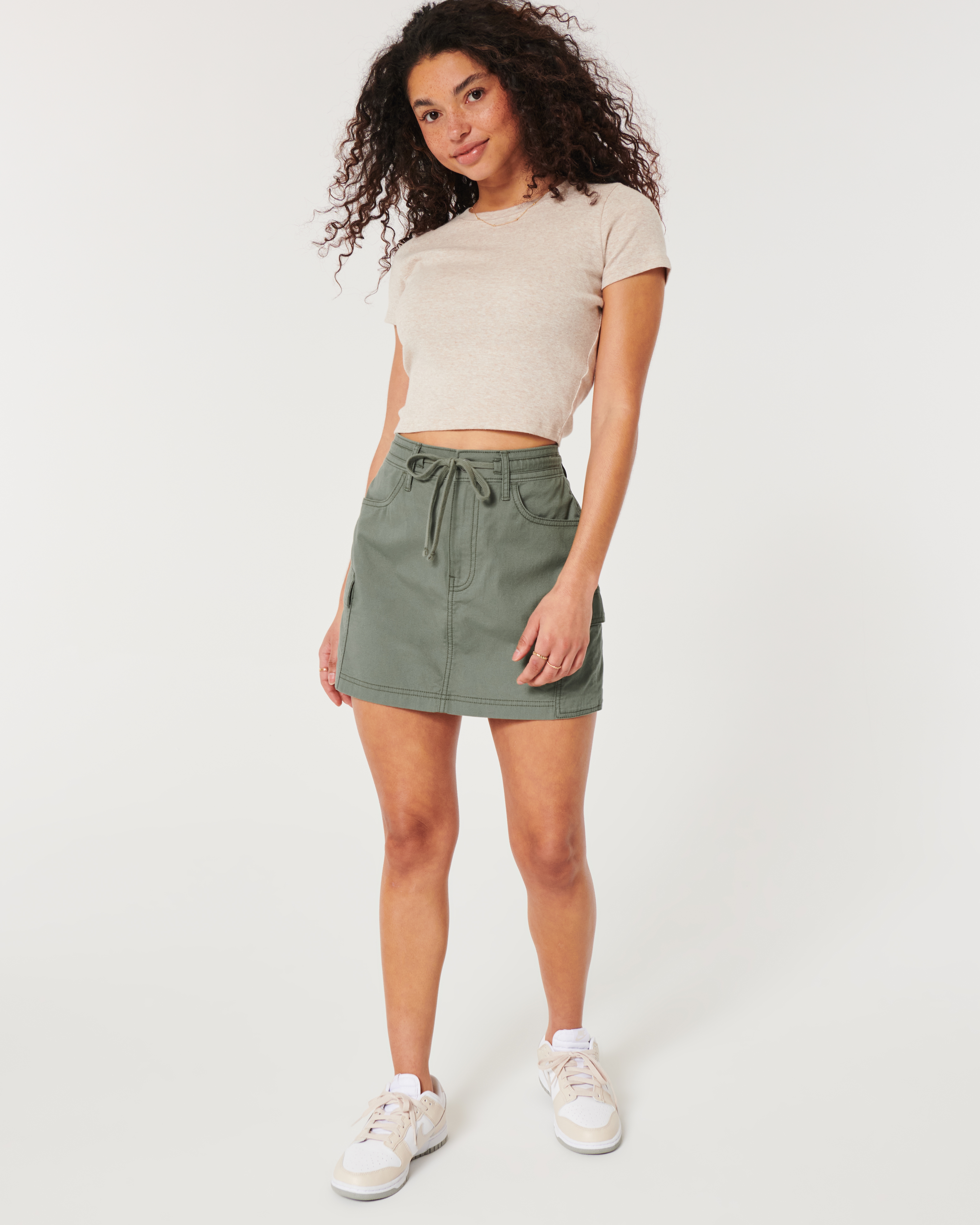 Mini skirt hollister best sale