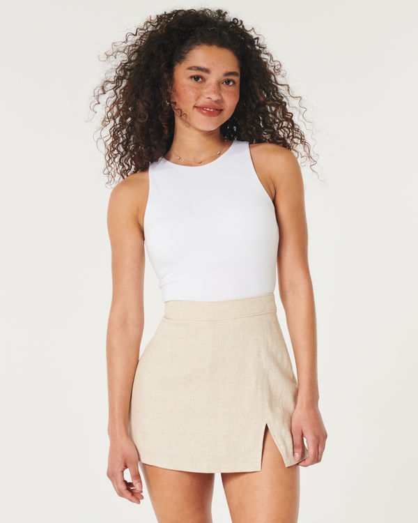 Womens Denim Skirt Hollister Co. Jean Skirt Size 11 Large Thrifted Y2K  Summer Clothing 