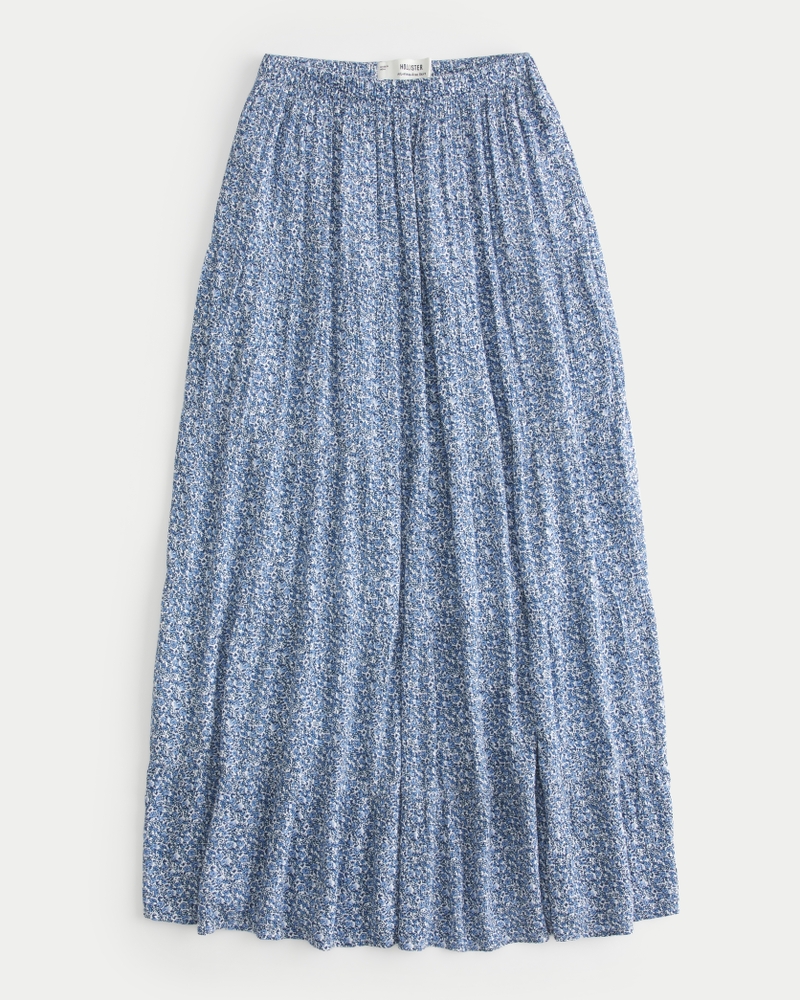 Women s Tiered Maxi Skirt Women s Clearance HollisterCo