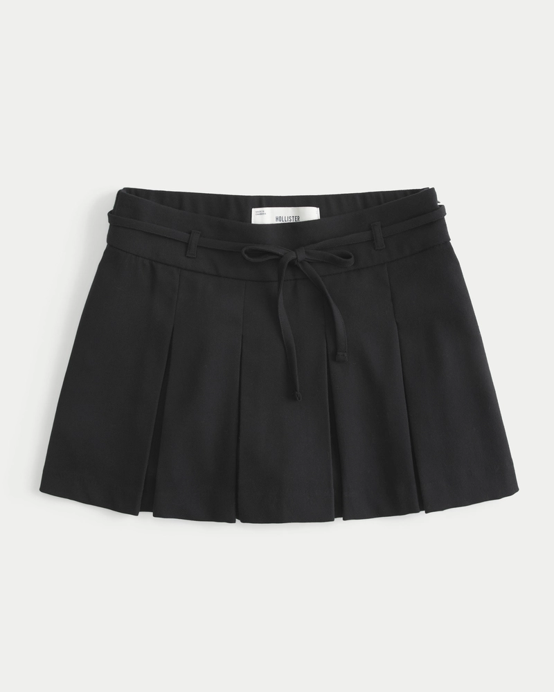 Pleated Mini Skort