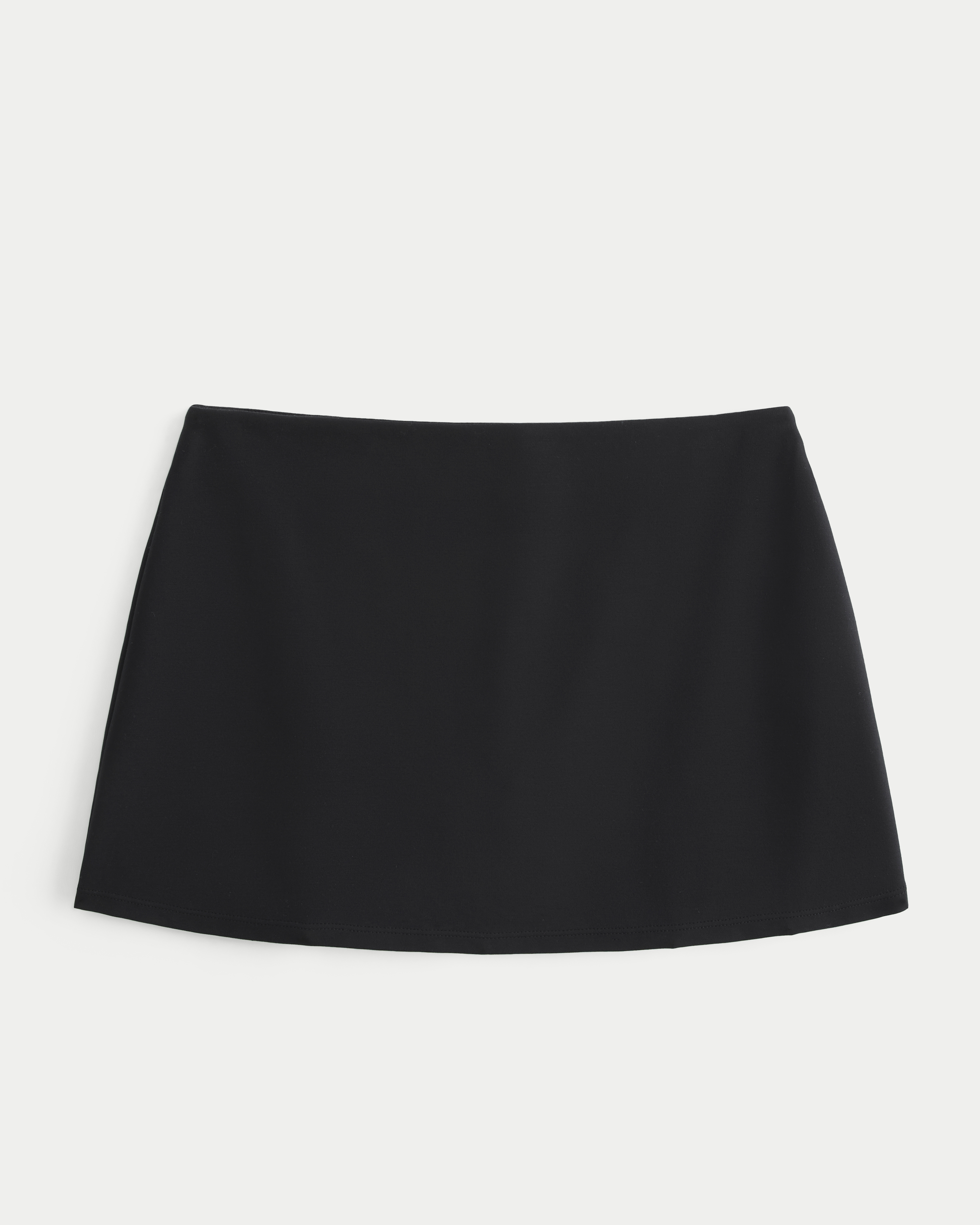 Mid-Rise Ponte Mini Skort