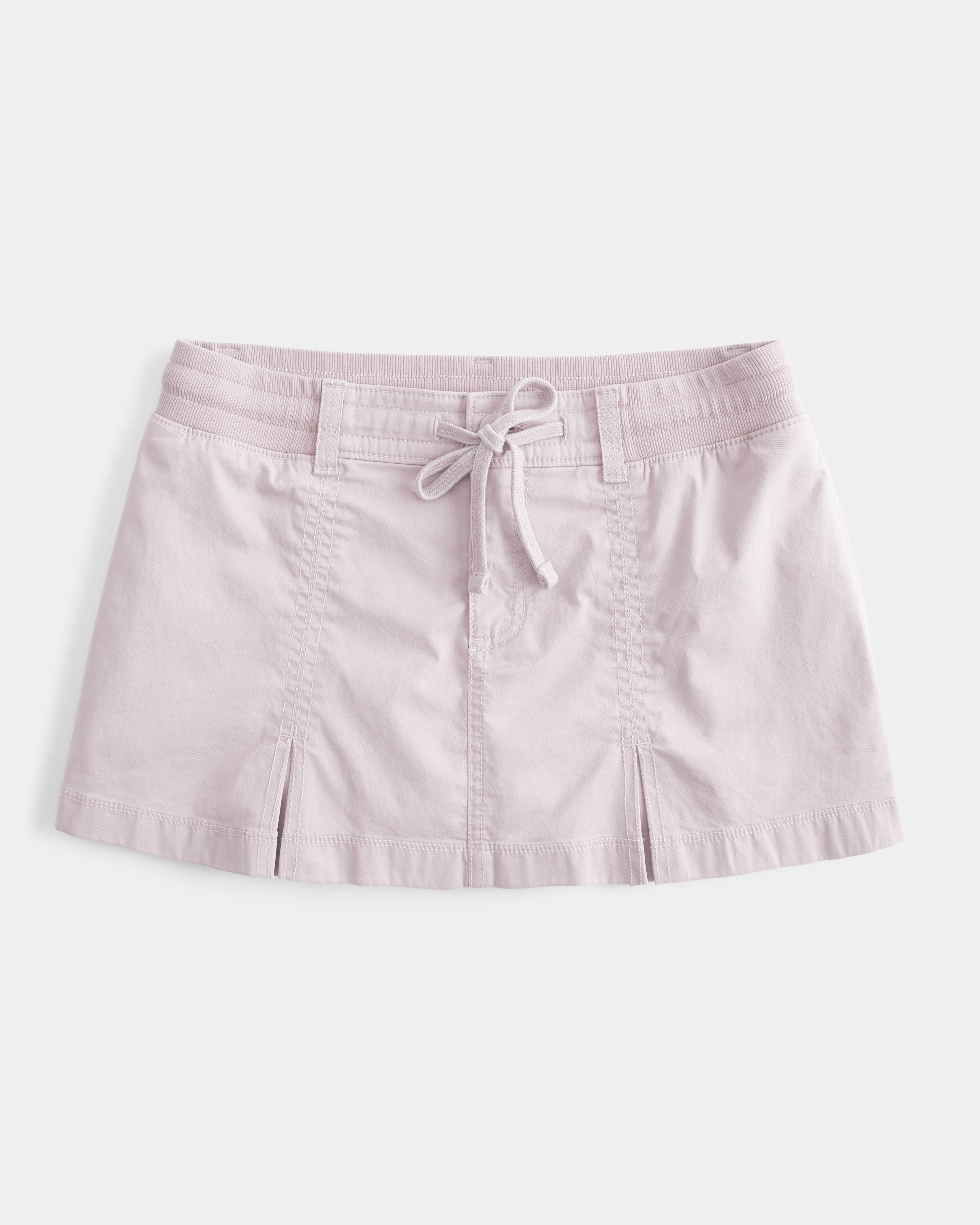 Low-Rise Pleated Mini Skort