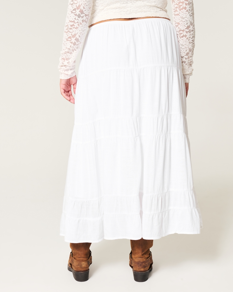 Tiered Maxi Skirt
