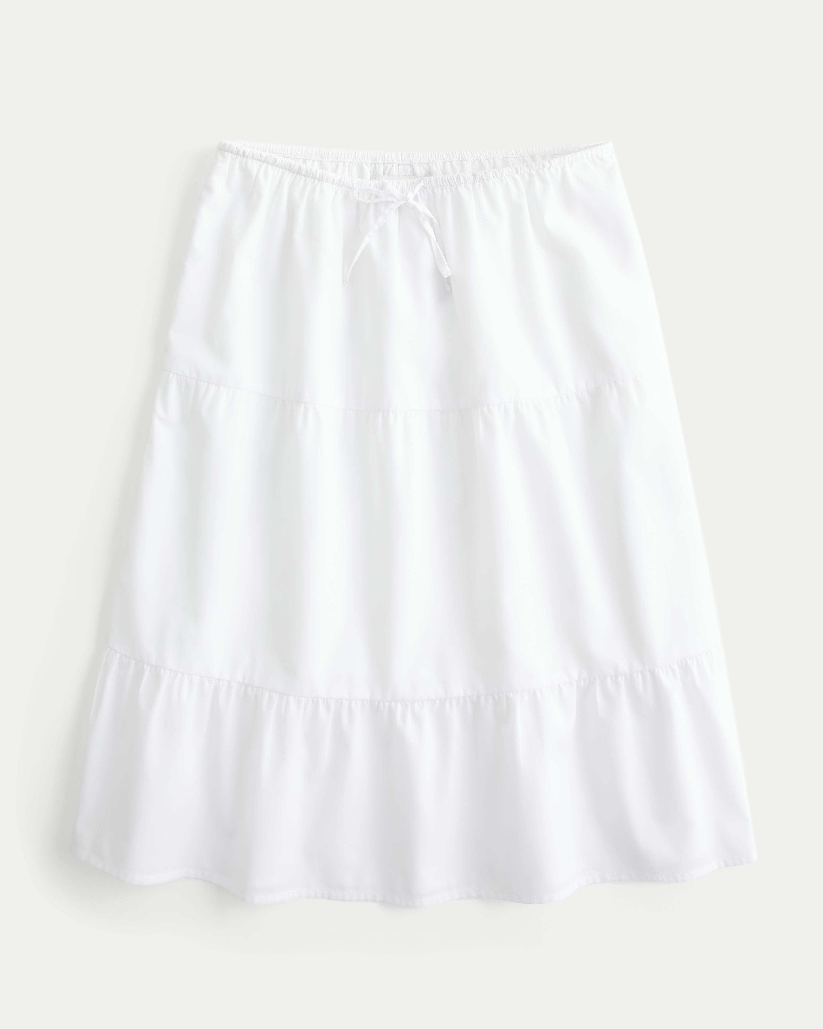 Poplin Midi Skirt
