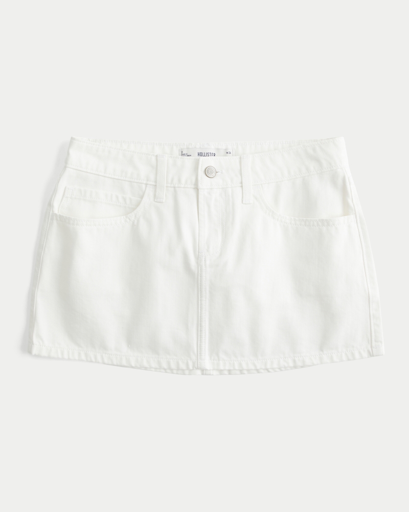 Denim Mini Skort