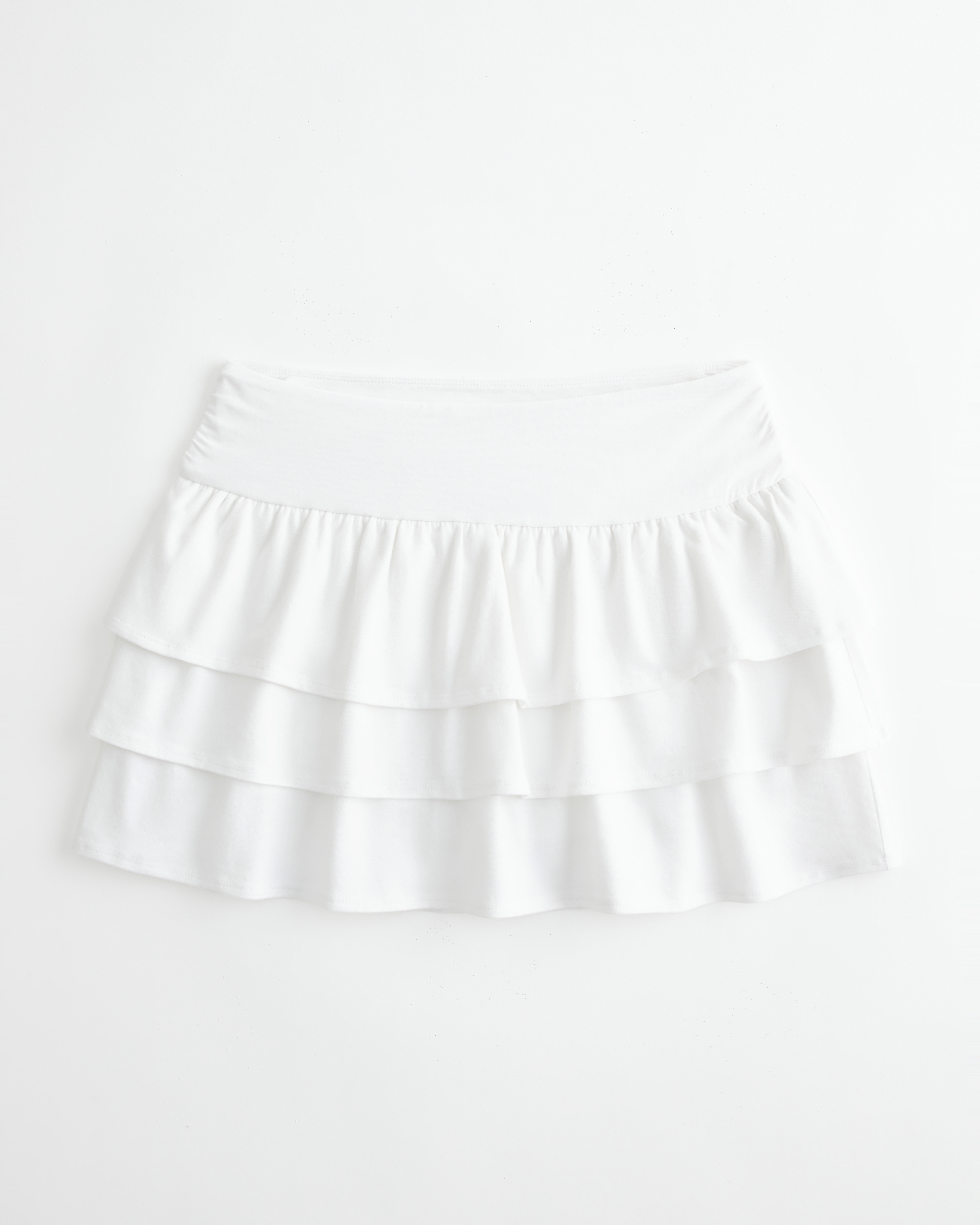 Hollister Ruffle Knit Mini Skort