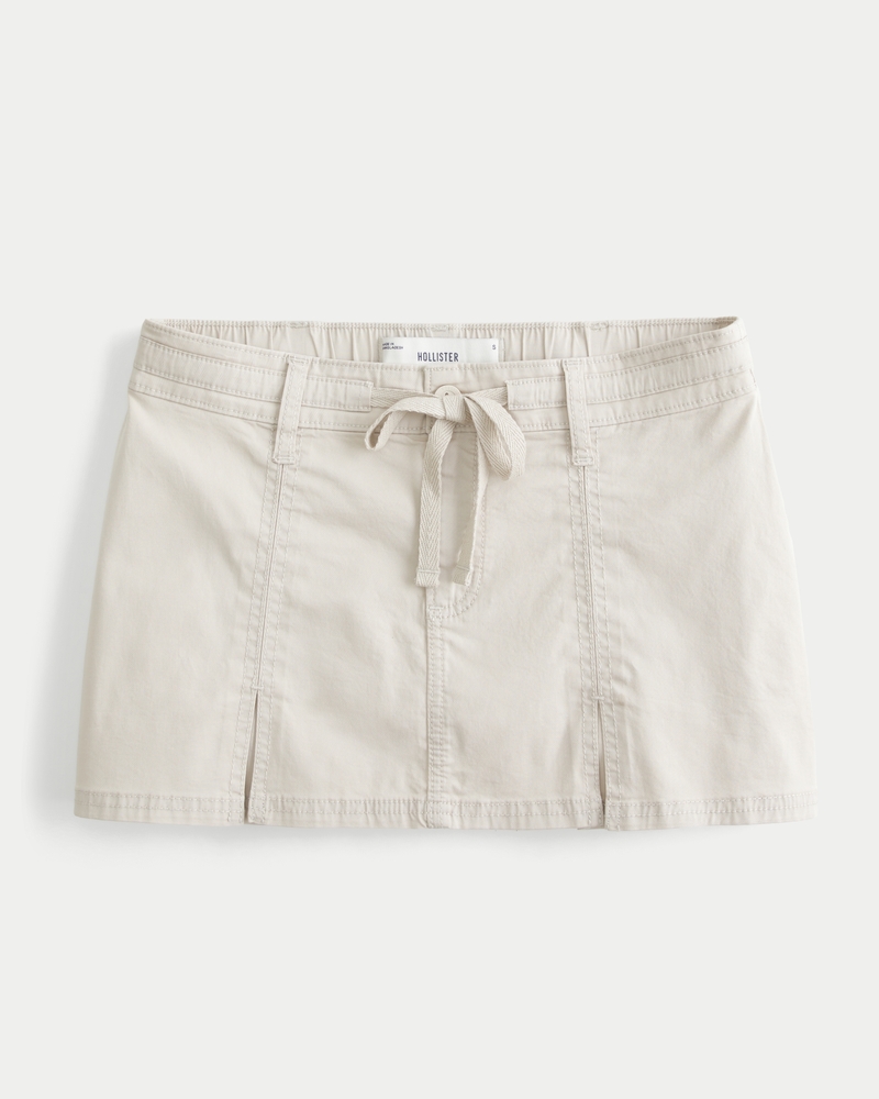 Pleated Mini Skirt