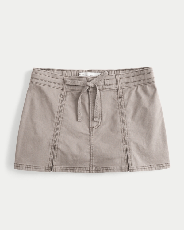 Pleated Mini Skirt