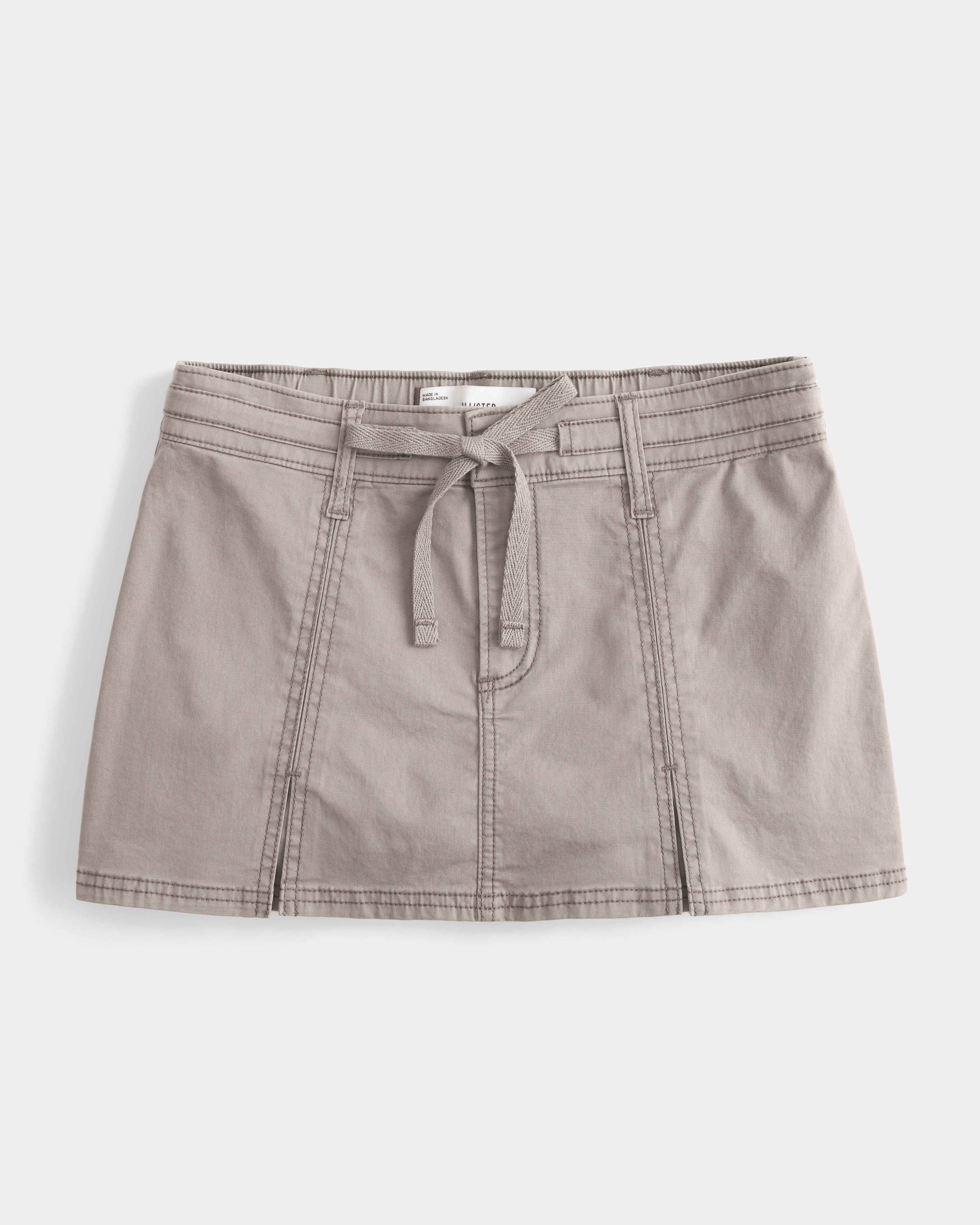 Pleated Mini Skirt