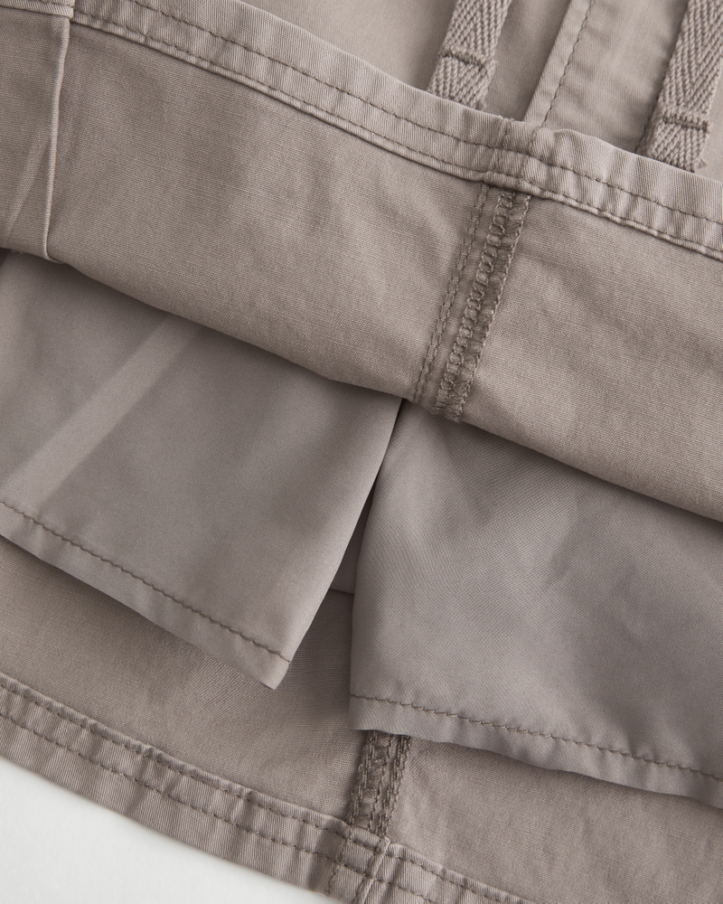 Pleated Mini Skirt