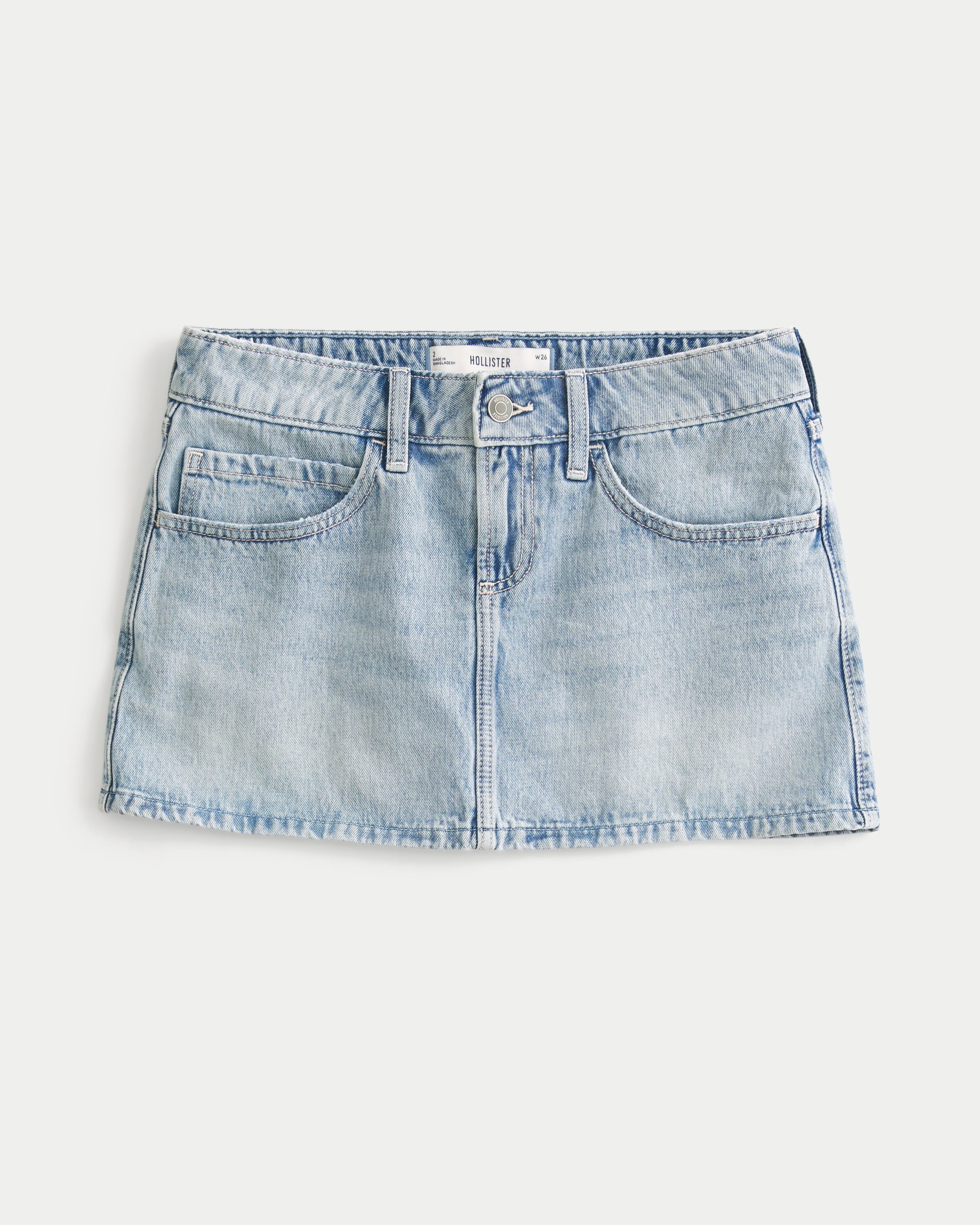 スカート soorploom olive scort denim light wash Soor Ploom Olive Skort - Light Wash Denim – Casp Baby Mommy