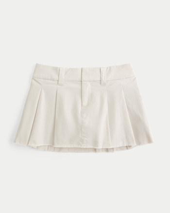 ★ Margarin Fingers★ LOW RISE PLEATS SKORTS (BEIGE) LOW - RISE PLEATS SKORTS (BEIGE) - 감도 깊은 취향 셀렉트샵 29CM