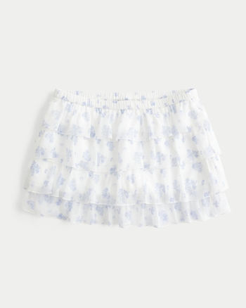 スカート Fiola chiffon mini skirt Fiola chiffon mini skirt