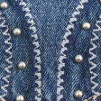 Hollister Low-rise Studded Denim Mini Skort