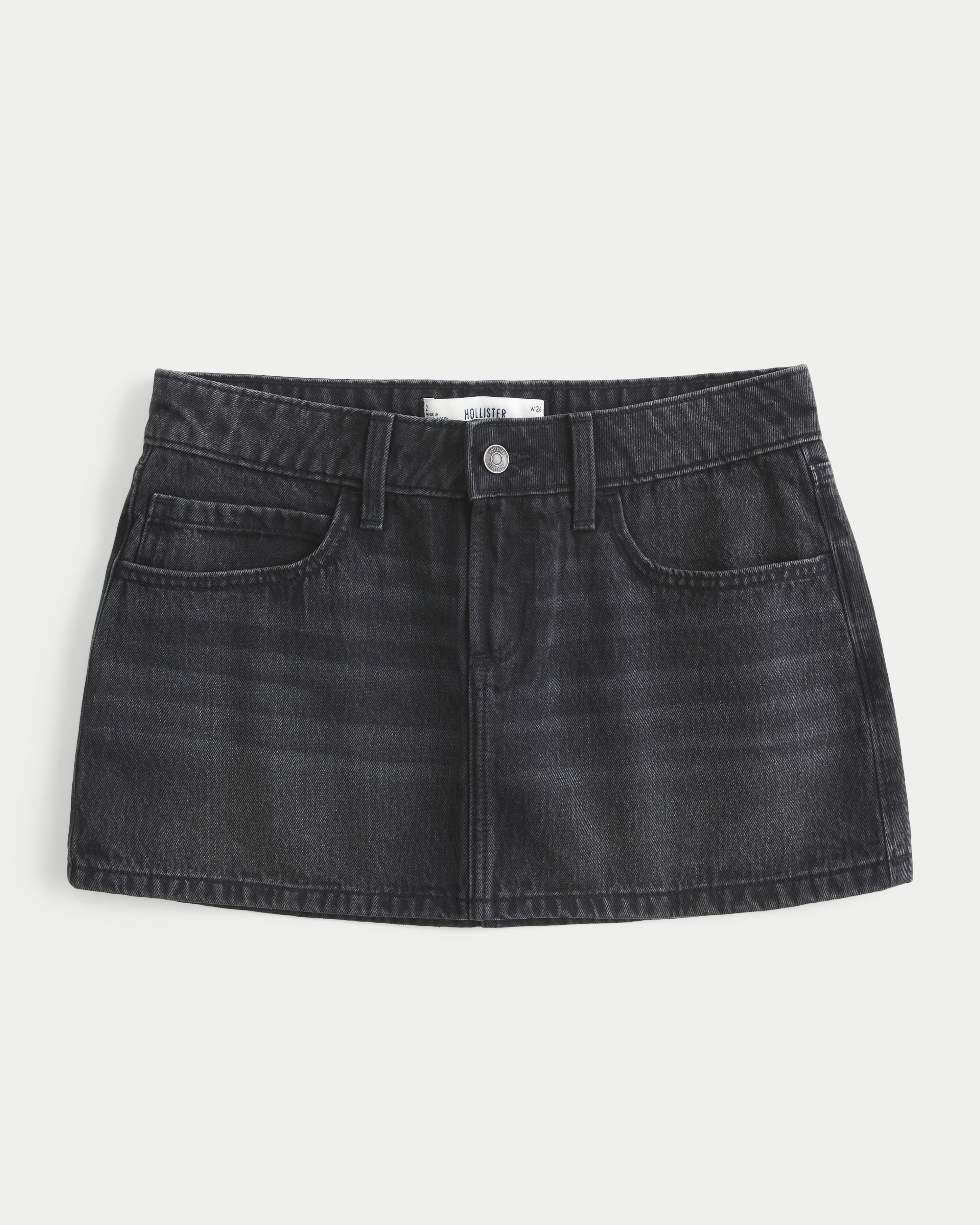 Hollister Low-rise Denim Mini Skort