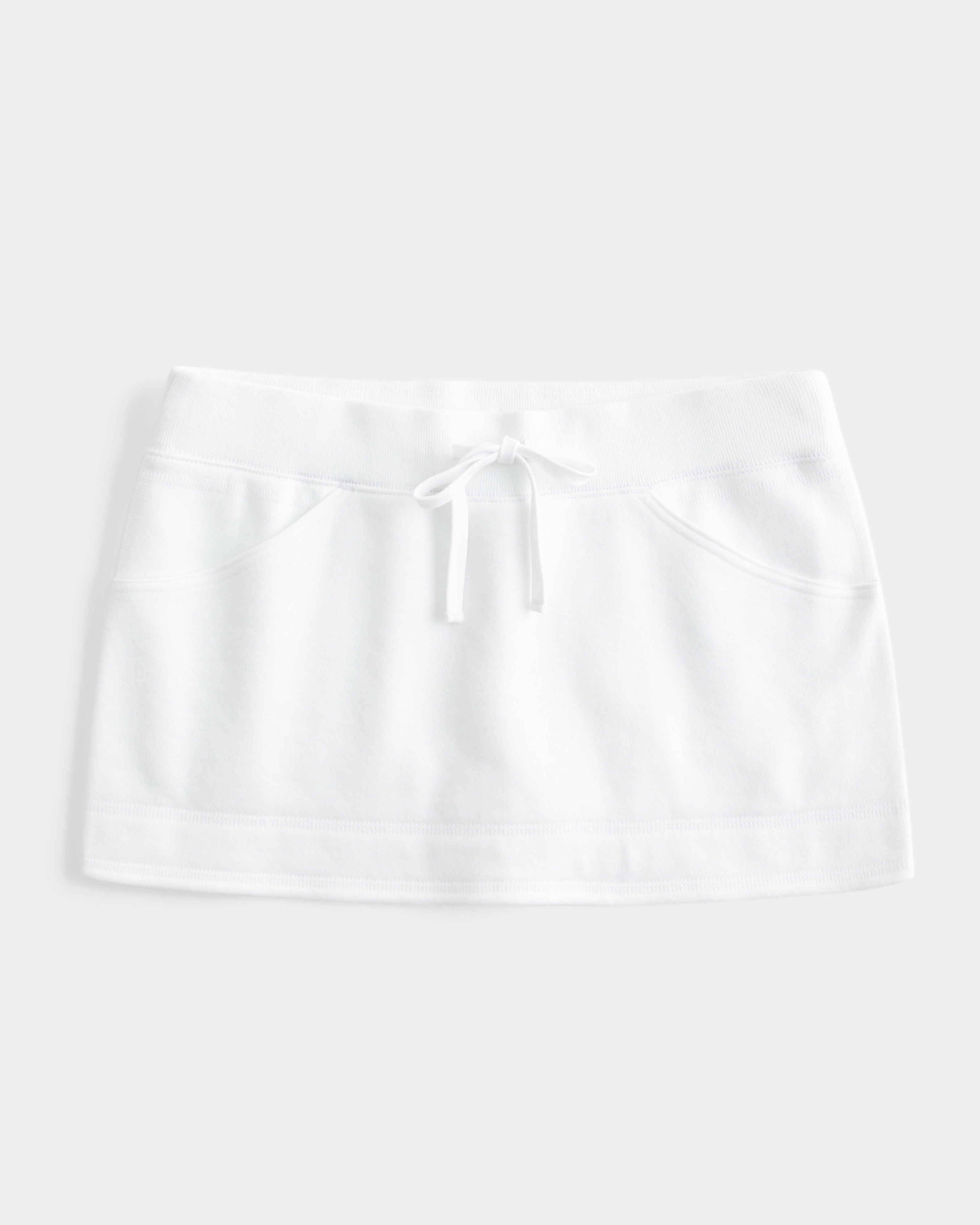 Low-Rise Fleece Mini Skort