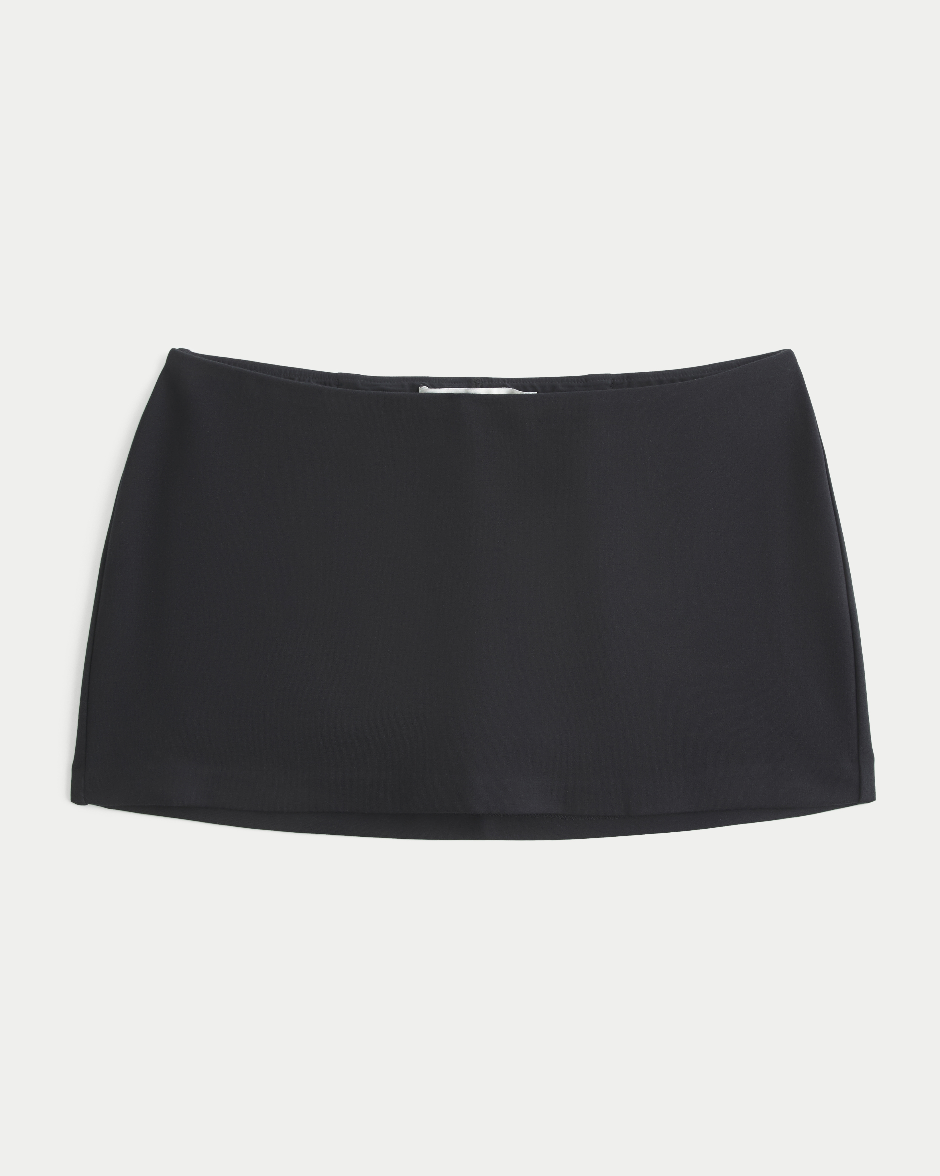 Ultra Low-Rise Pull-On A-Line Mini Skort
