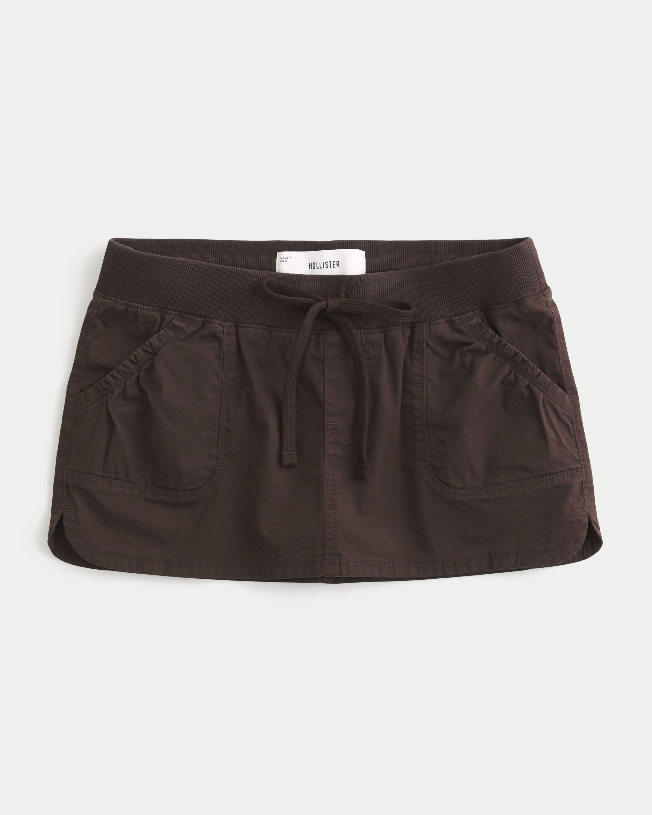 Hollister Remi Poplin Micro Mini Skort