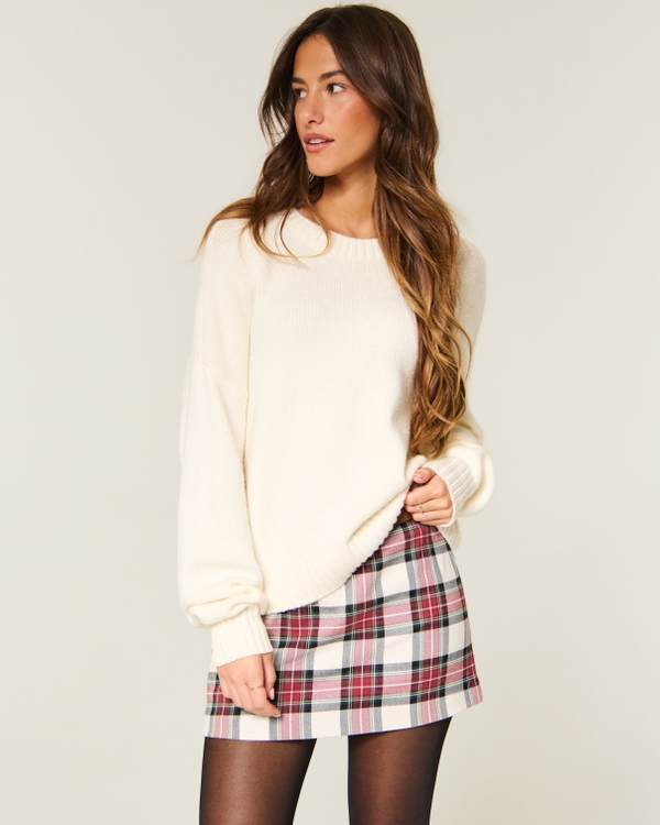 Low-Rise Pull-On Mini Skort