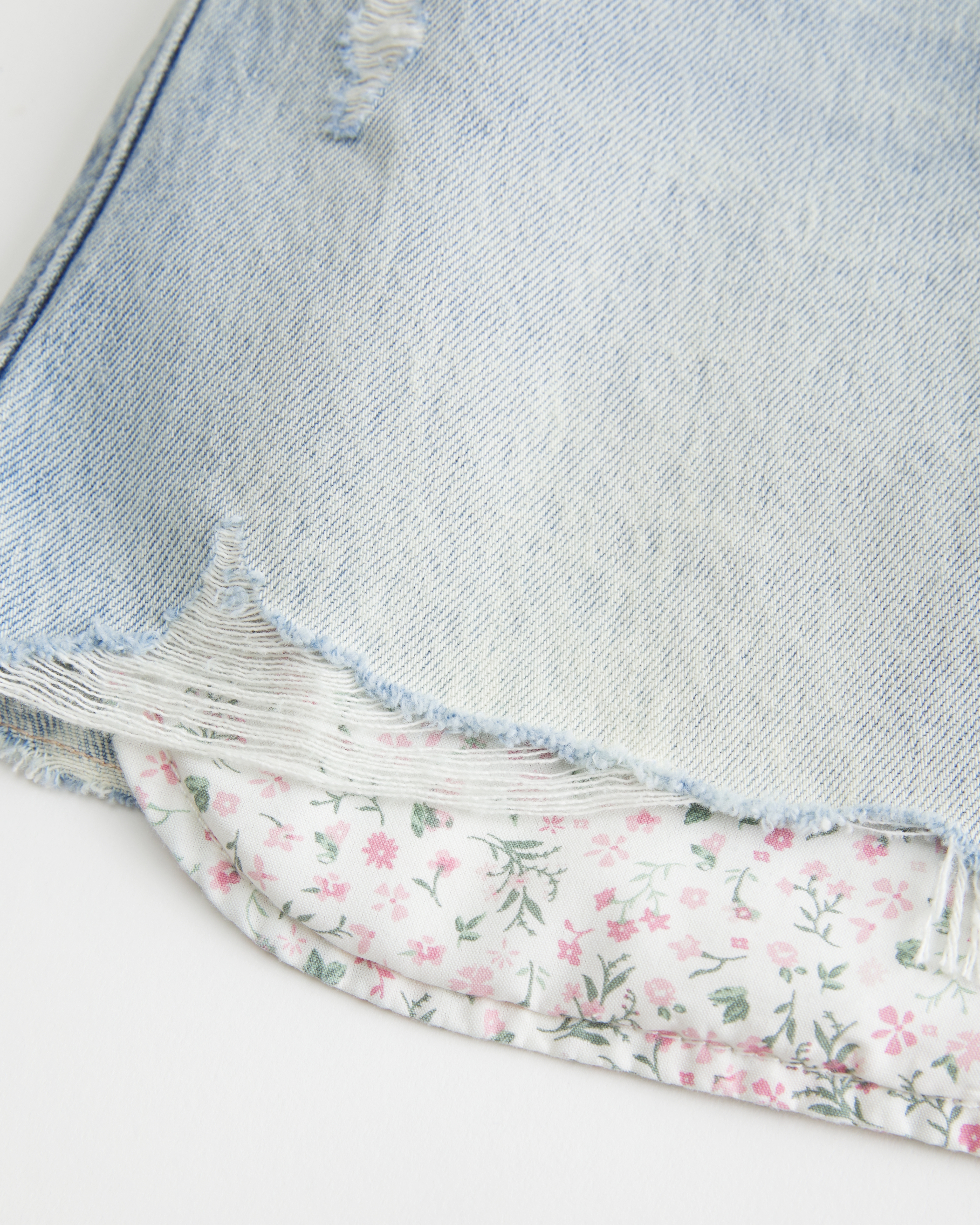 Denim Mini Skort