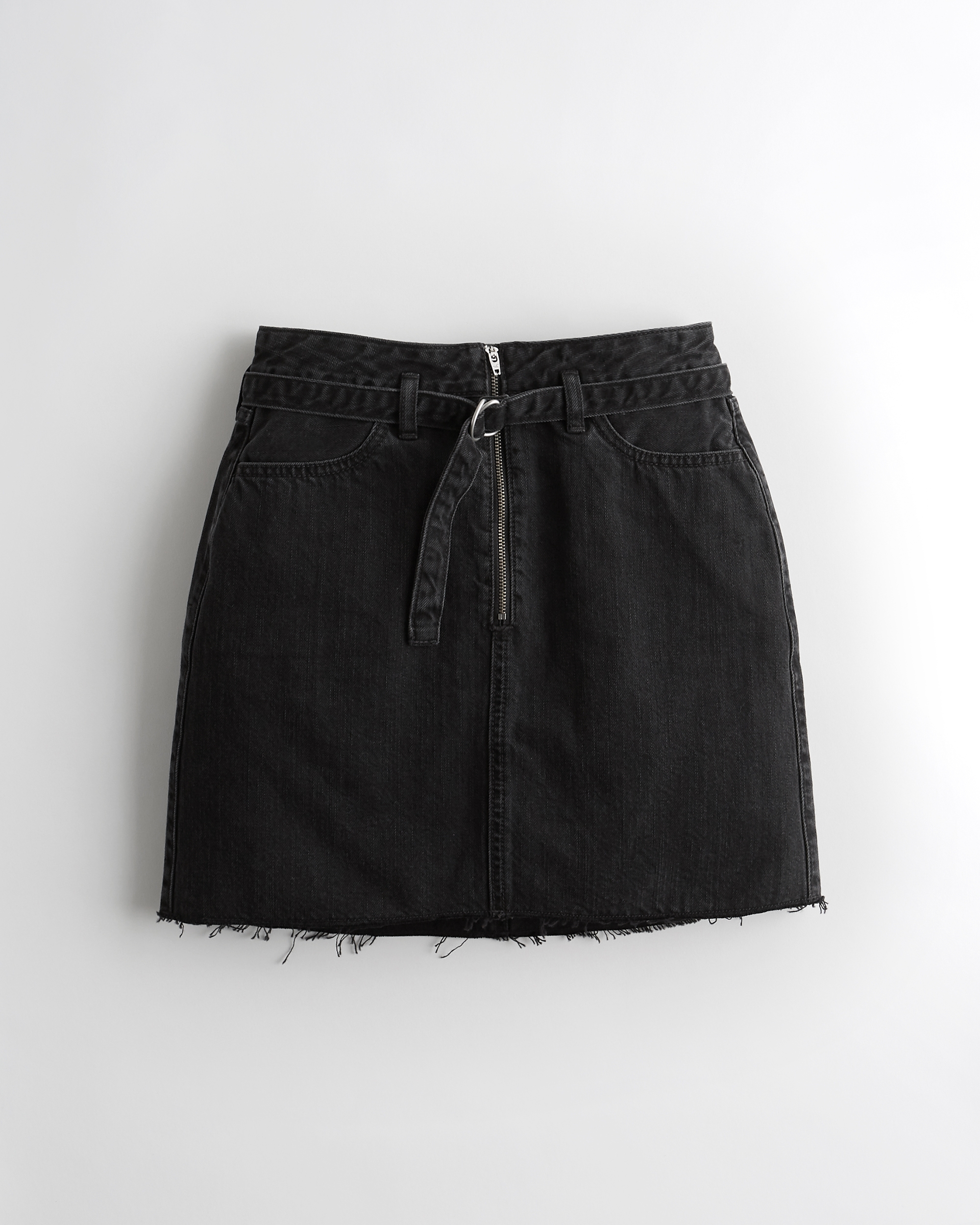 black denim skirt hollister