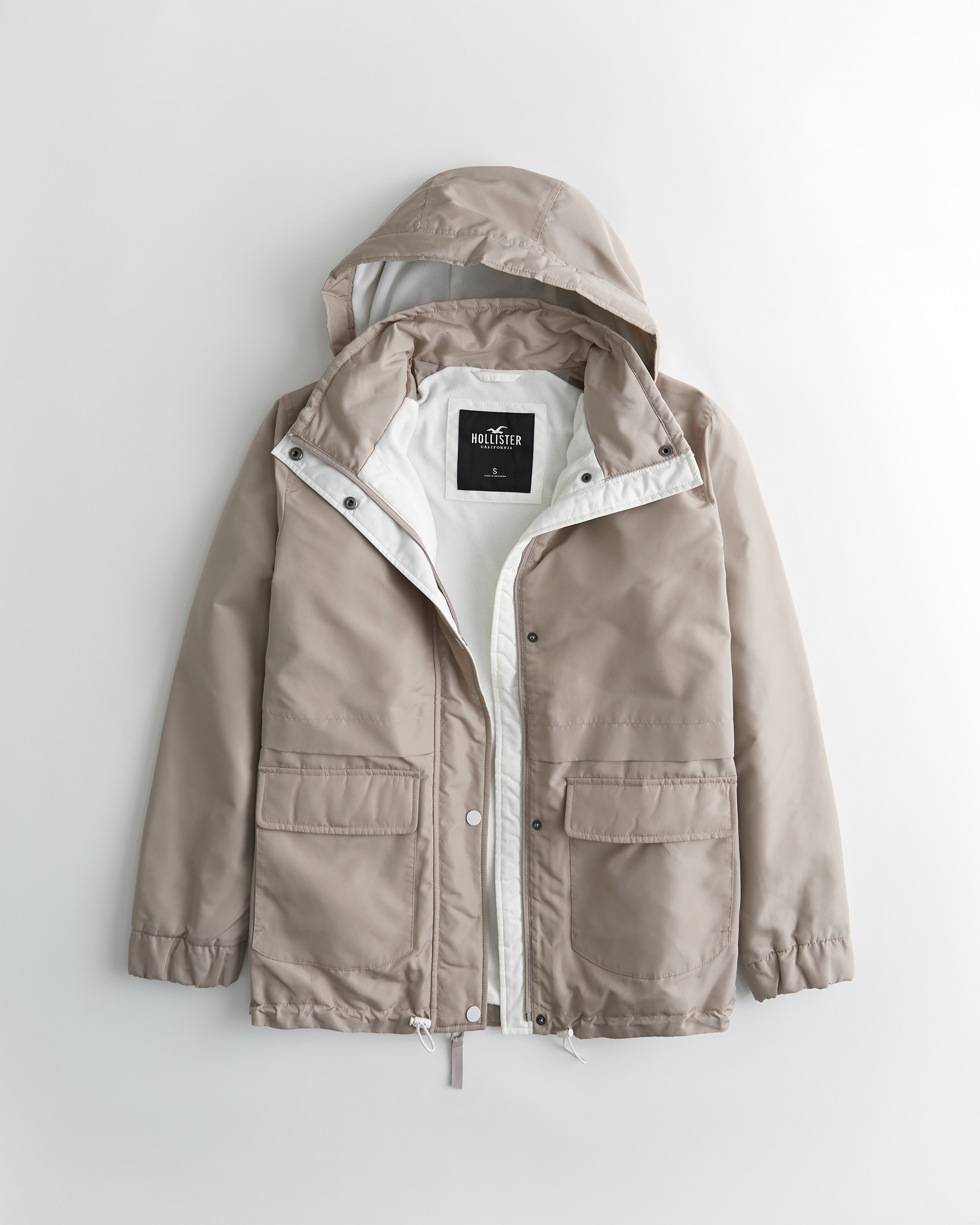hollister girls coats