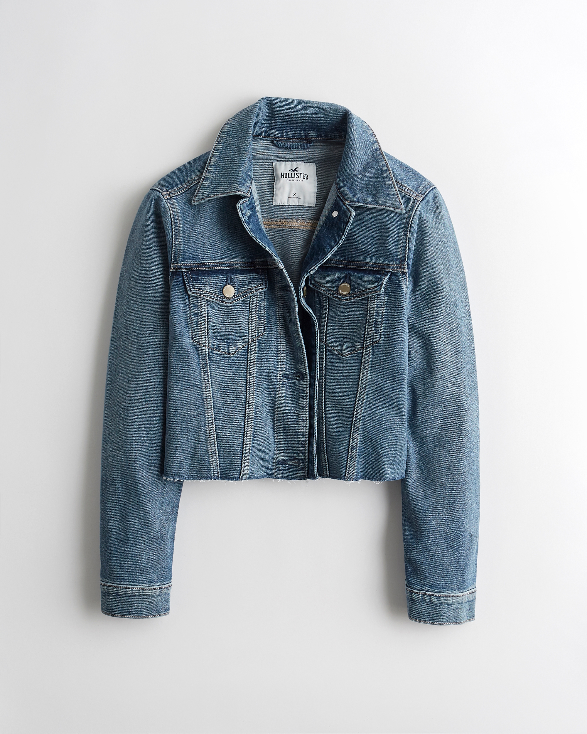 hollister jean jacket