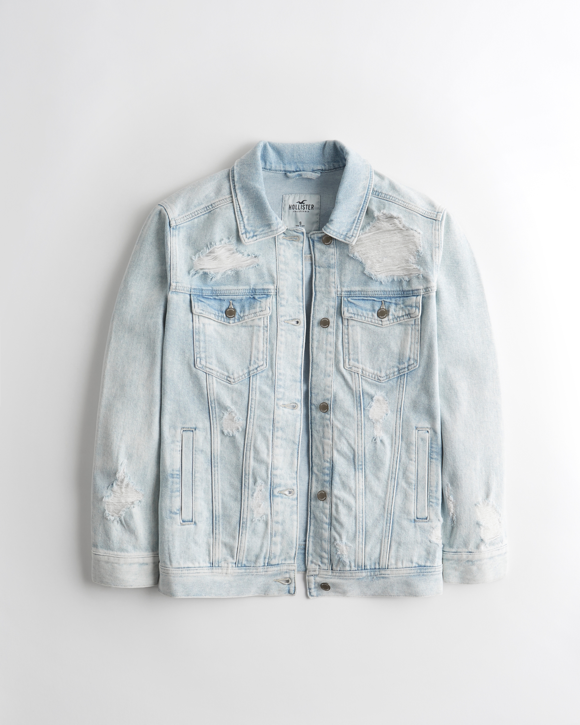 jean jacket hollister
