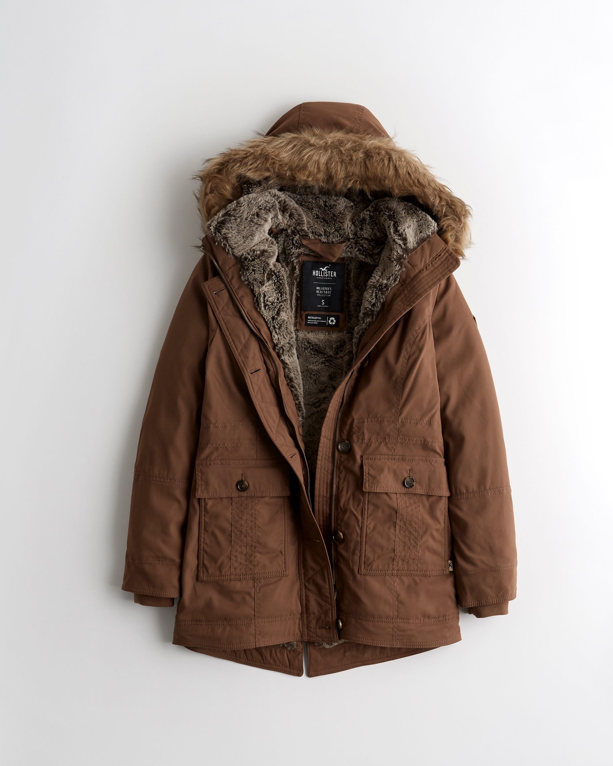 Hollister parka donna hotsell