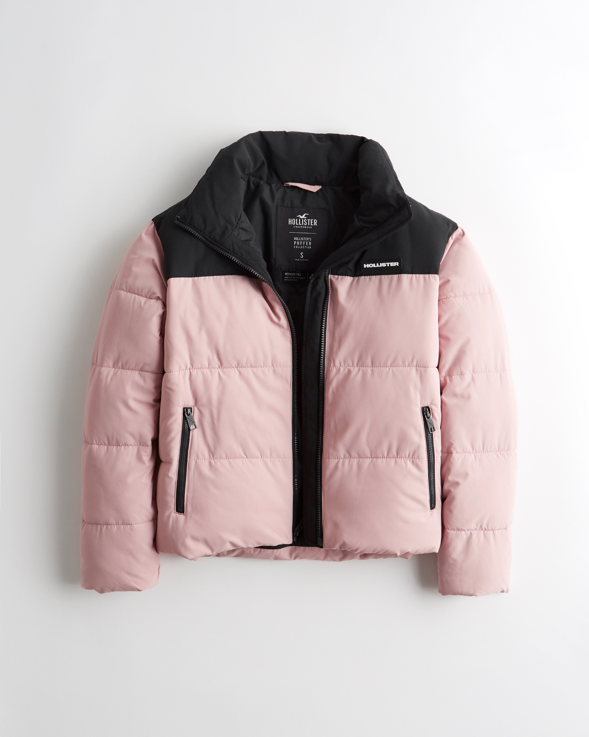 hollister bubble jacket